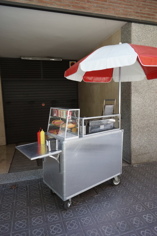 carro venta ambulante 1ala (85eu.) 1u